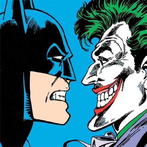 DC Comics The Joker vs Batman Vintage art Nintendo 2DS XL (2017) Skin